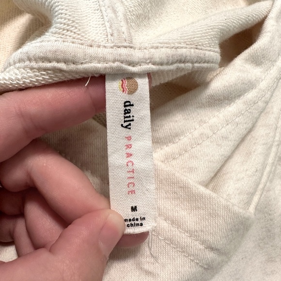 NWOT Anthro Daily Practice Pullover Sweatshirt - Picture 5 of 5